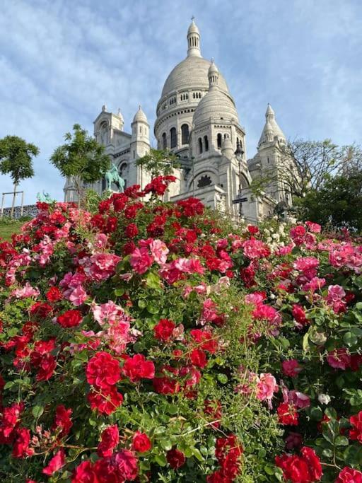 Appartamento Montmartre Joli 2 Pieces Au Pied Du Sacre Coeur Parigi Esterno foto